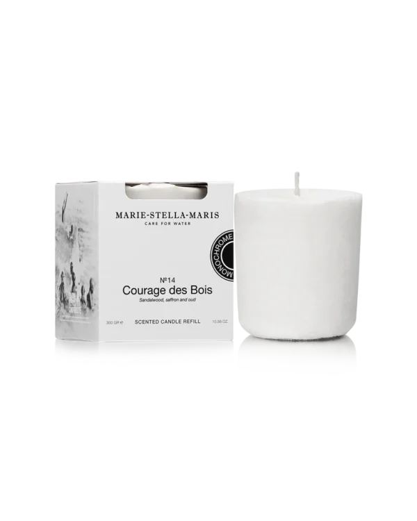 8720701165847ScentedCandleRefillCouragedesBois300grsecondary_primarypackshot768x960_1296x Geurkaars REFILL 300 gr No.14 Courage des Bois