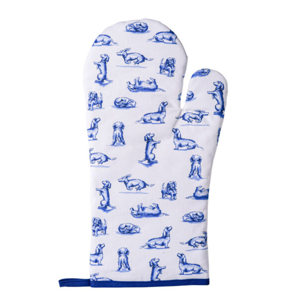 Ovenwant Teckel Nhaan - Wit - Katoen - 34 cm